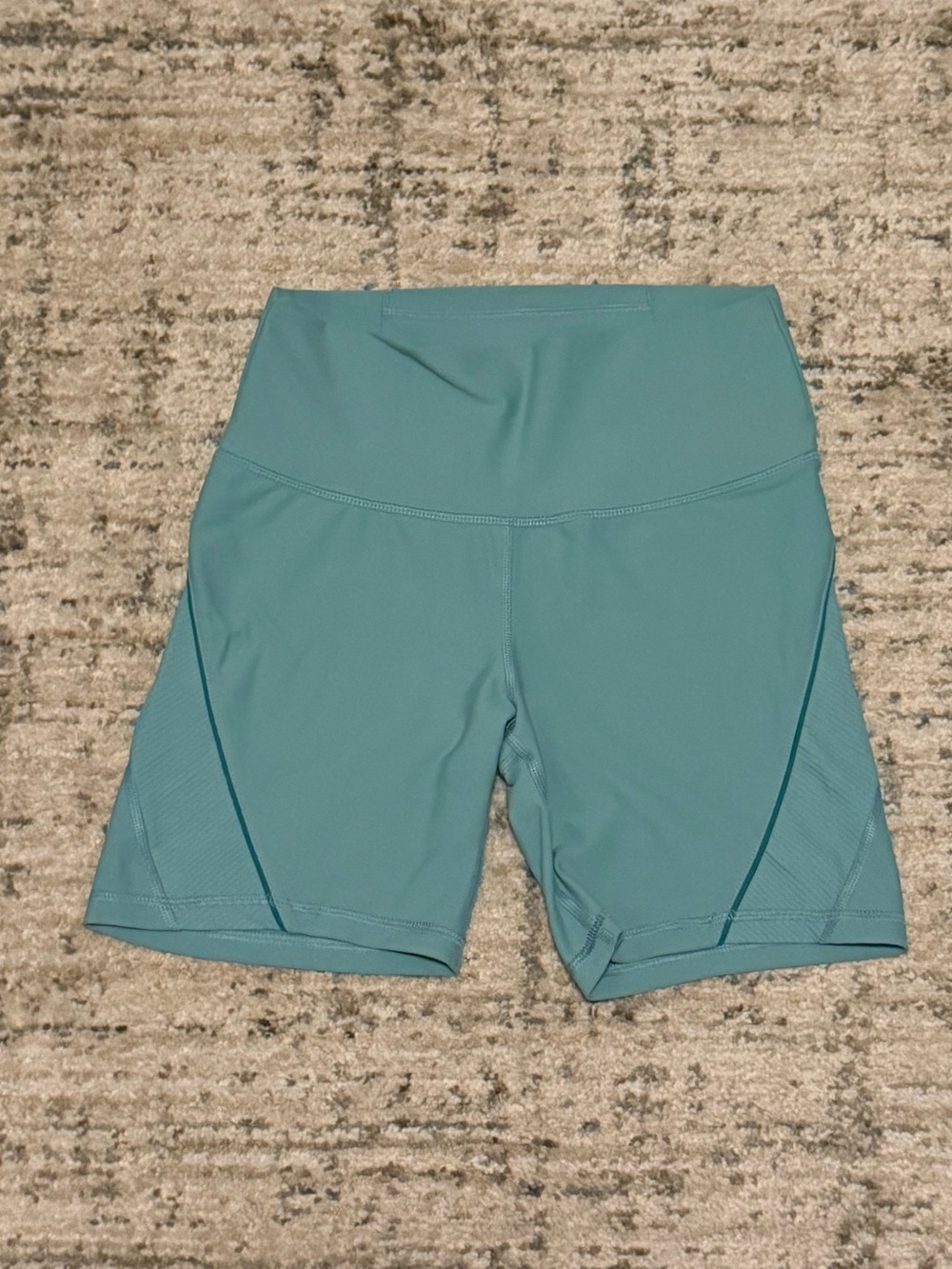 Old Navy Seafoam High-Rise Bike Short | S